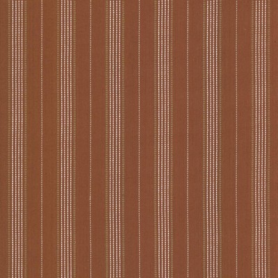 Kasmir Endless Ribbon Sienna in 5121 Orange Upholstery Cotton  Blend Fire Rated Fabric Medium Duty CA 117   Fabric